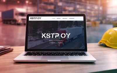 KSTP Oy:n uudet nettisivut – näkyvyyttä kuljetusalan yritykselle Kouvolassa
