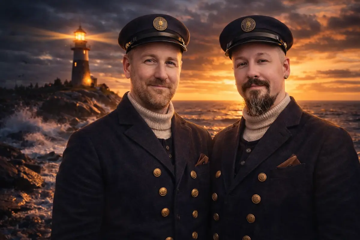 majakanvartijat Aki ja Jukka