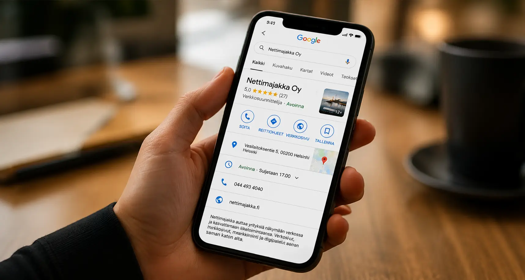 Nettimajakka Oy - Valona yrityksesi digitaalisella taipaleella. starttipaketti google